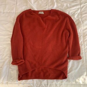 Urban Outfitters Oversized Burnt Orange Sweater